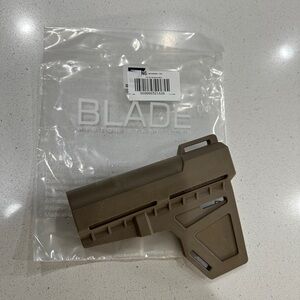 Shockwave Technologies AR15 Mil Spec Kak Blade FDE pistol brace